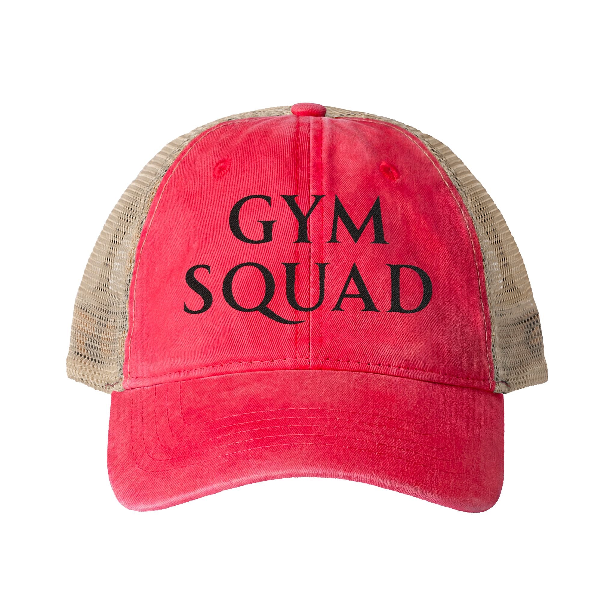 Women's Washed Mesh-Back Cap with  Concealed Ponytail Opening