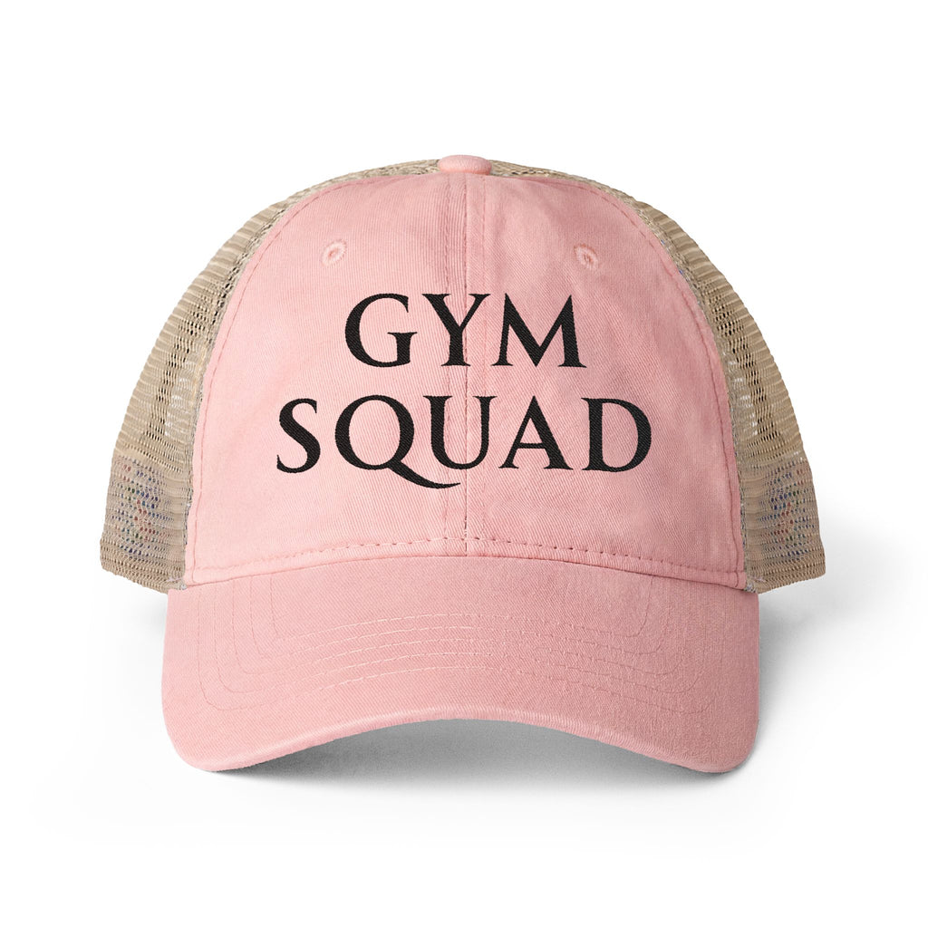 Women's Washed Mesh-Back Cap with  Concealed Ponytail Opening