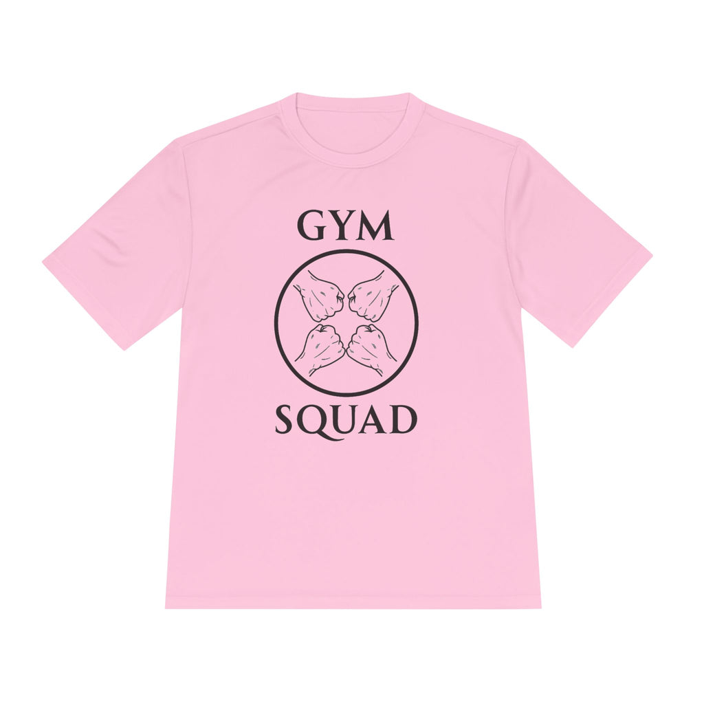 Gym Squad Moisture-Wicking Tee — 'Fit Together' Workout Shirt