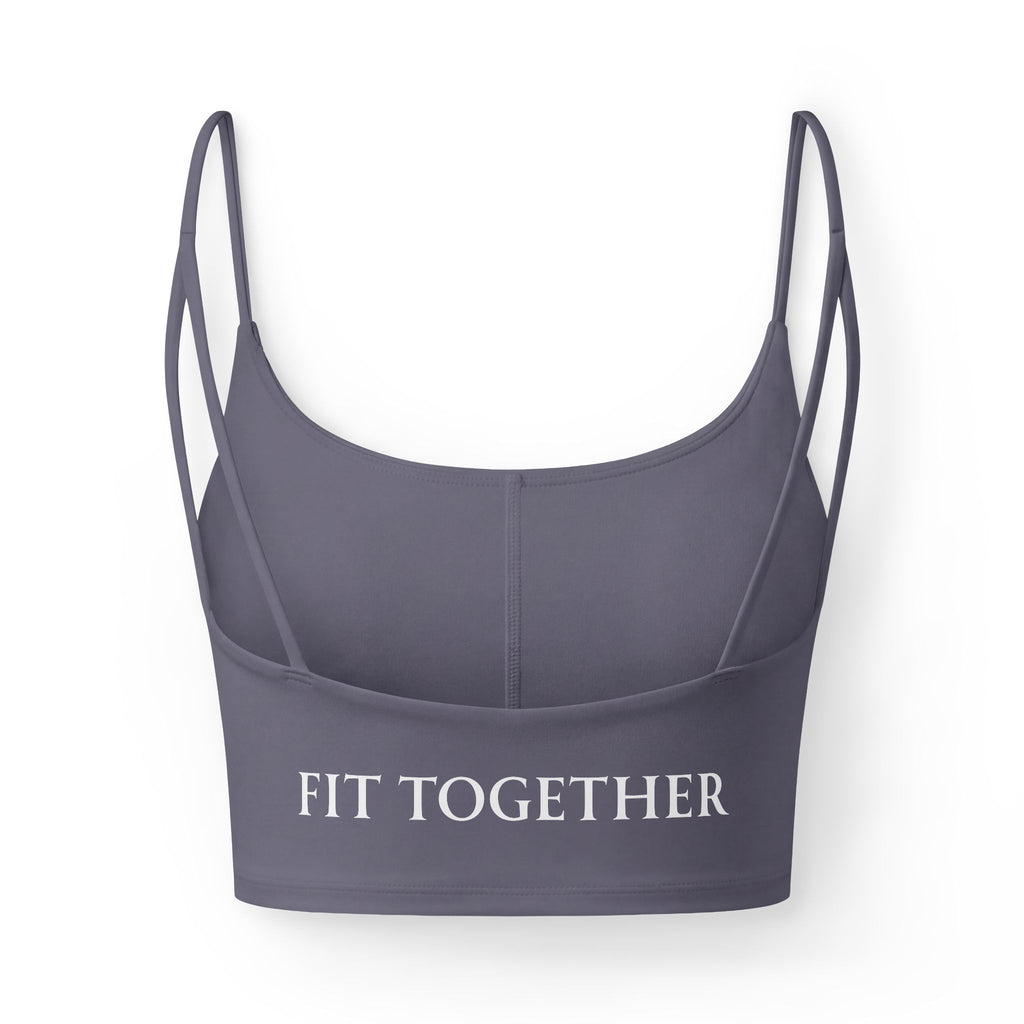 Gym Squad "Fit Together" Sports Bra — Women's Workout Crop Top