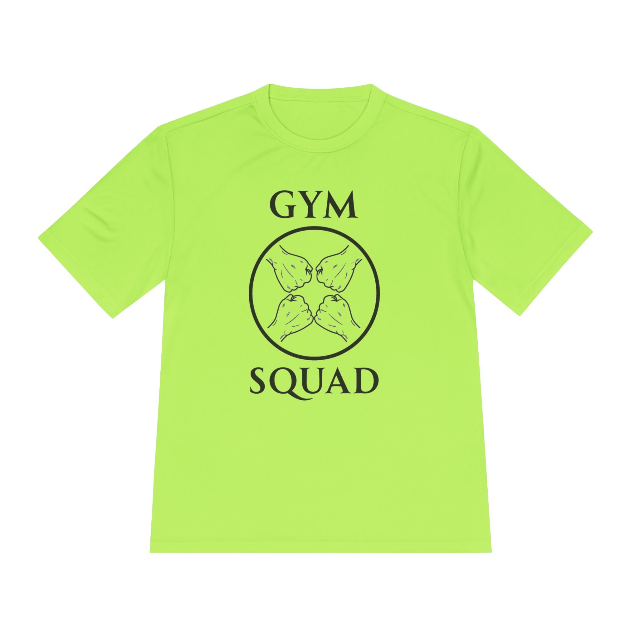 Gym Squad Moisture-Wicking Tee — 'Fit Together' Workout Shirt