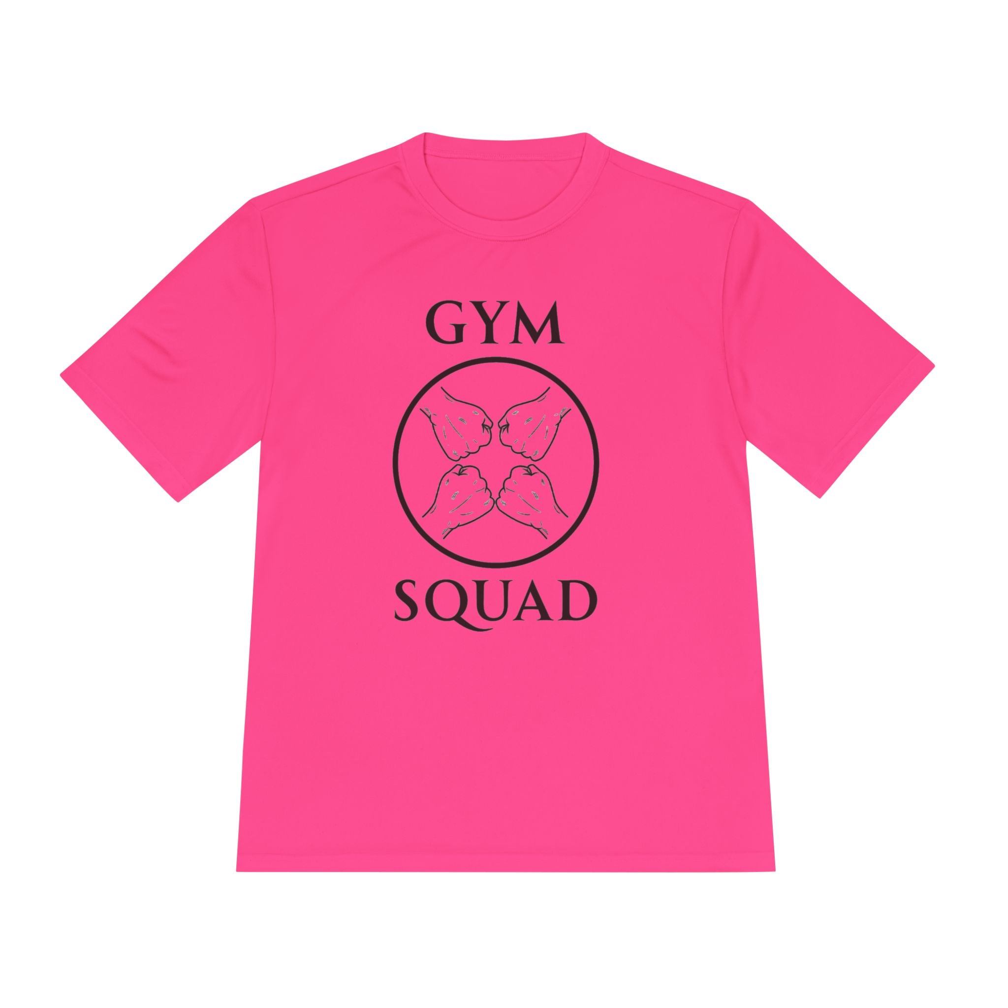 Gym Squad Moisture-Wicking Tee — 'Fit Together' Workout Shirt