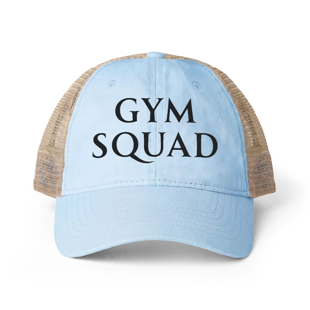 Women's Washed Mesh-Back Cap with  Concealed Ponytail Opening