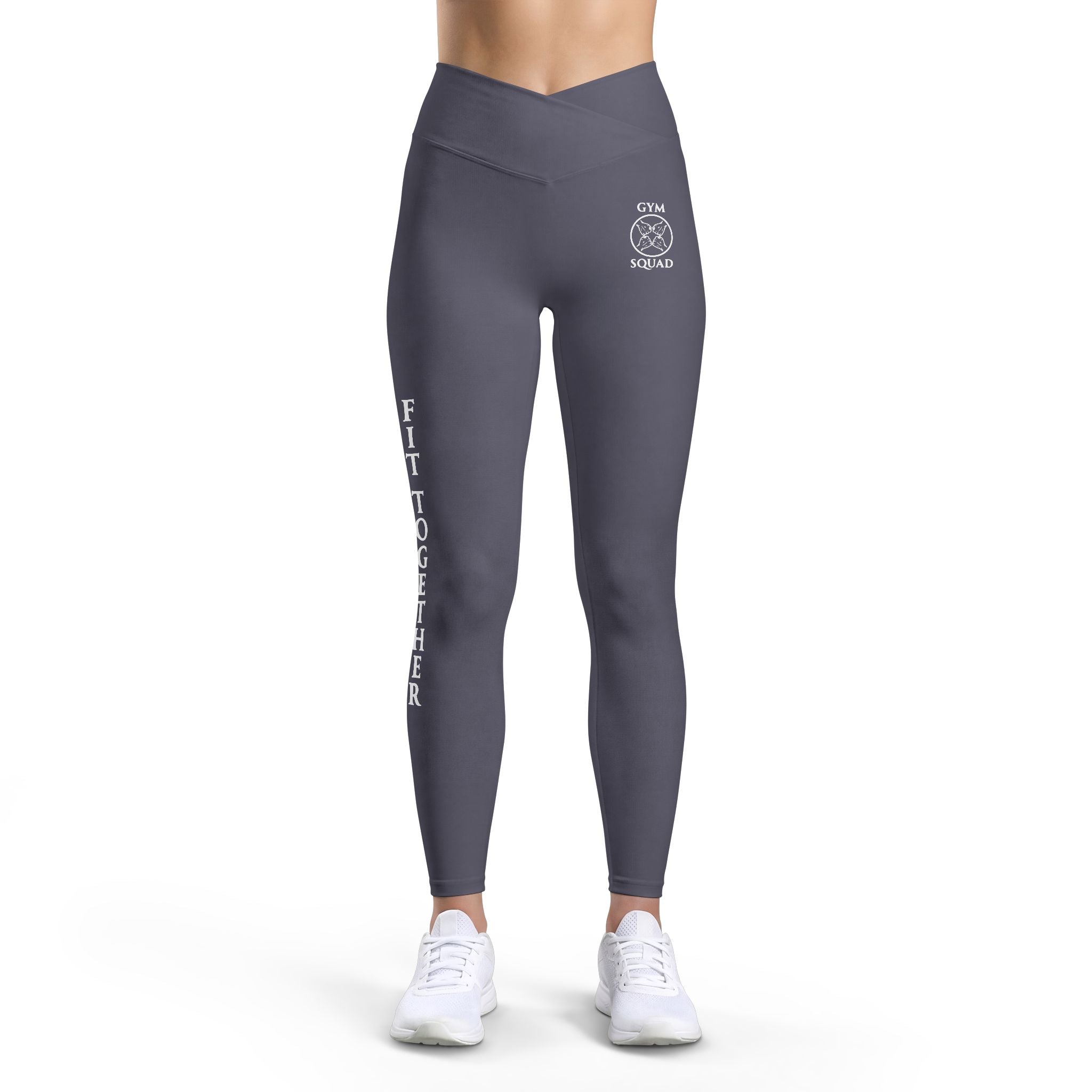 Women’s Leggings — 'Fit Together' Motivational Black Workout Leggings