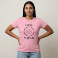 Gym Squad Women’s Cooling Performance Tee.  Fit Together logo included on back.