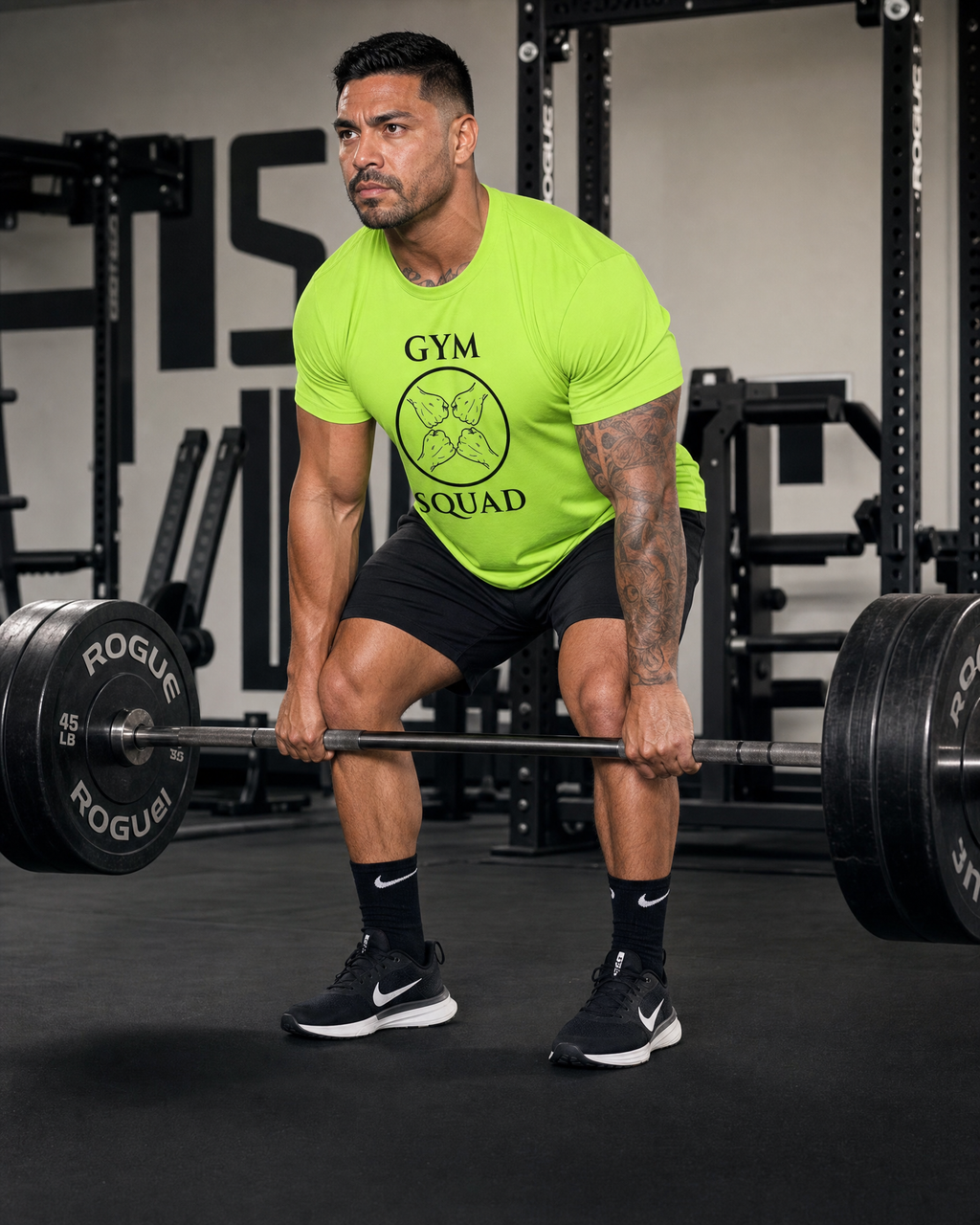 Gym Squad Moisture-Wicking Tee — 'Fit Together' Workout Shirt