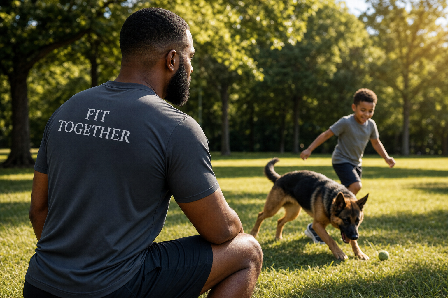 Gym Squad Moisture-Wicking Tee — 'Fit Together' Back Logo included