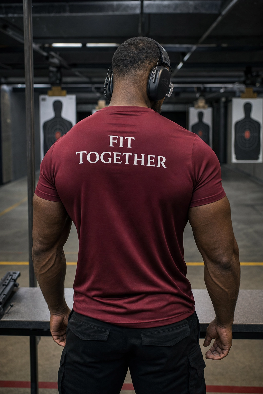 Gym Squad Moisture-Wicking Tee — 'Fit Together' Back Logo included
