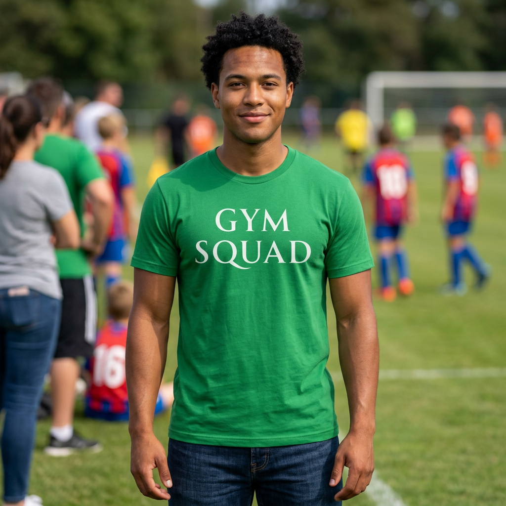 Gym Squad Tee — "Fit Together" Fitness Crew Shirt