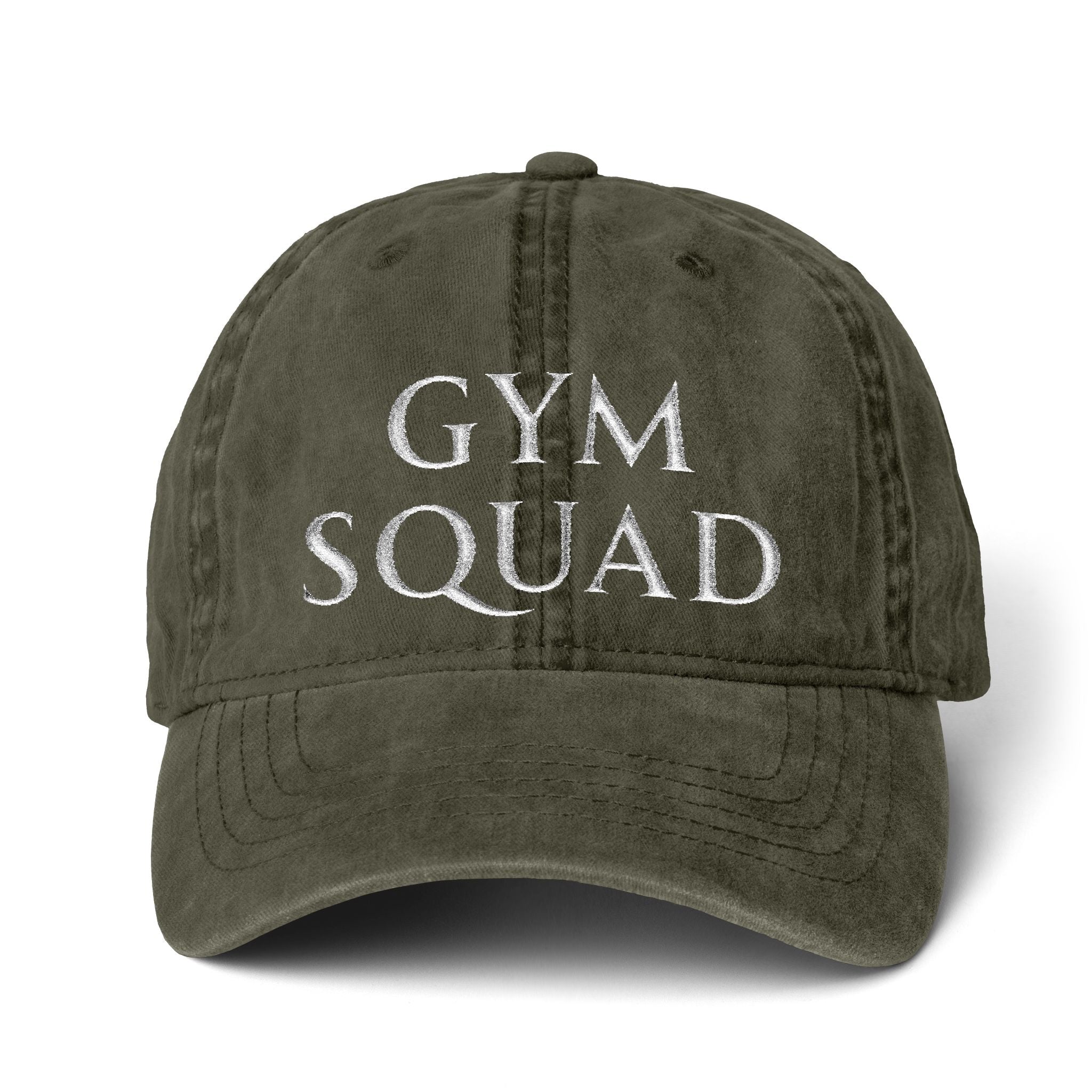 Women's Pigment-Dyed Cap with Fashion Undervisor (Embroidery) with Concealed Ponytail Opening