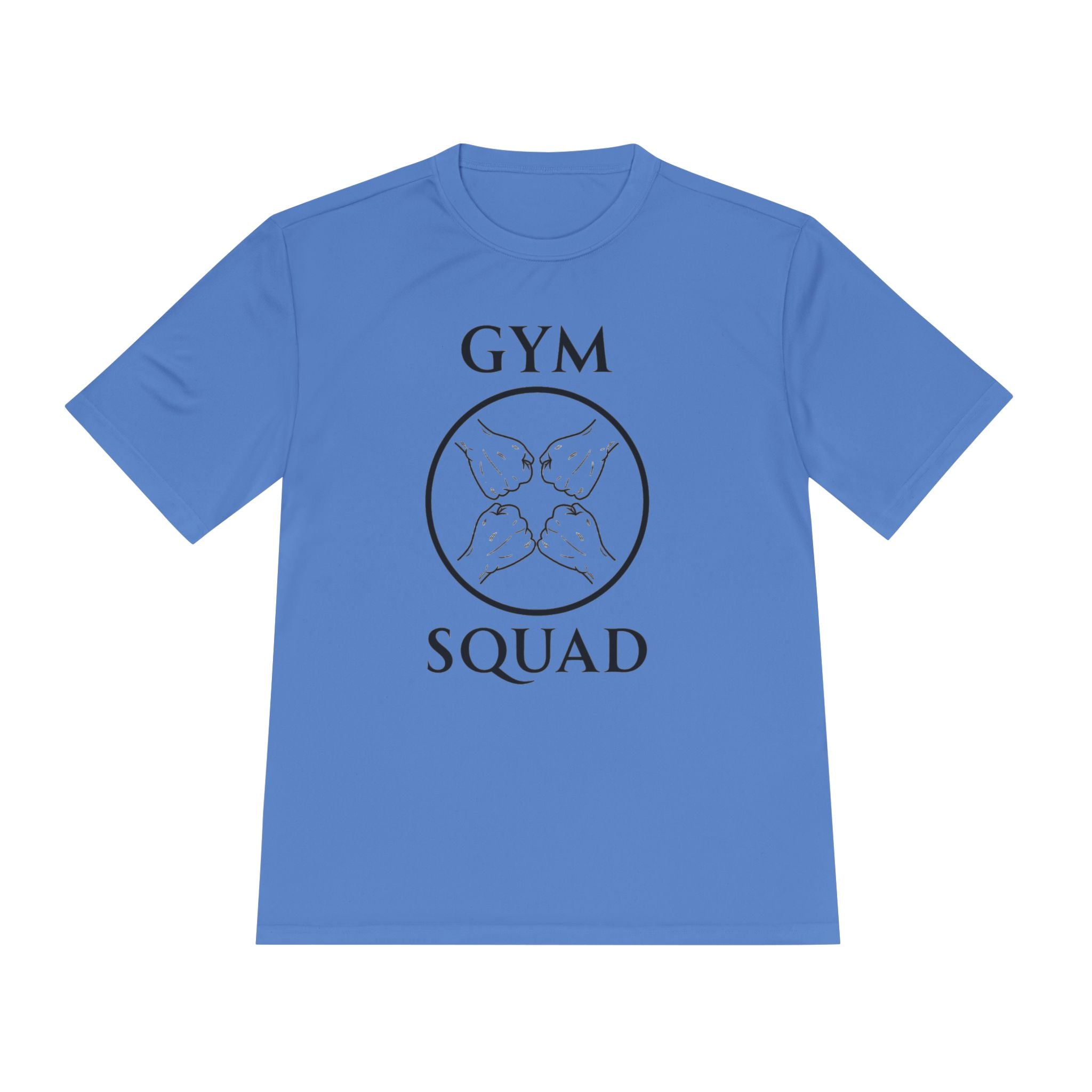 Gym Squad Moisture-Wicking Tee — 'Fit Together' Workout Shirt