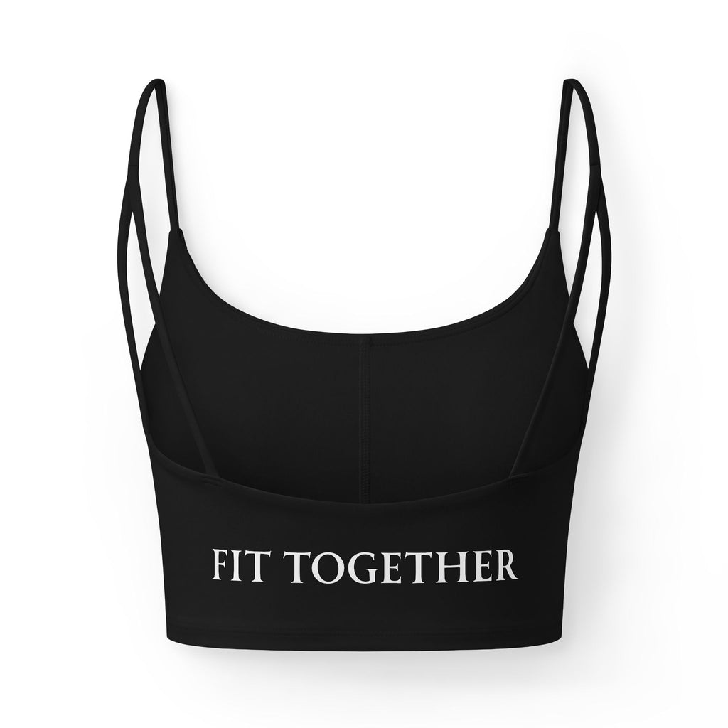 Gym Squad "Fit Together" Sports Bra — Women's Workout Crop Top