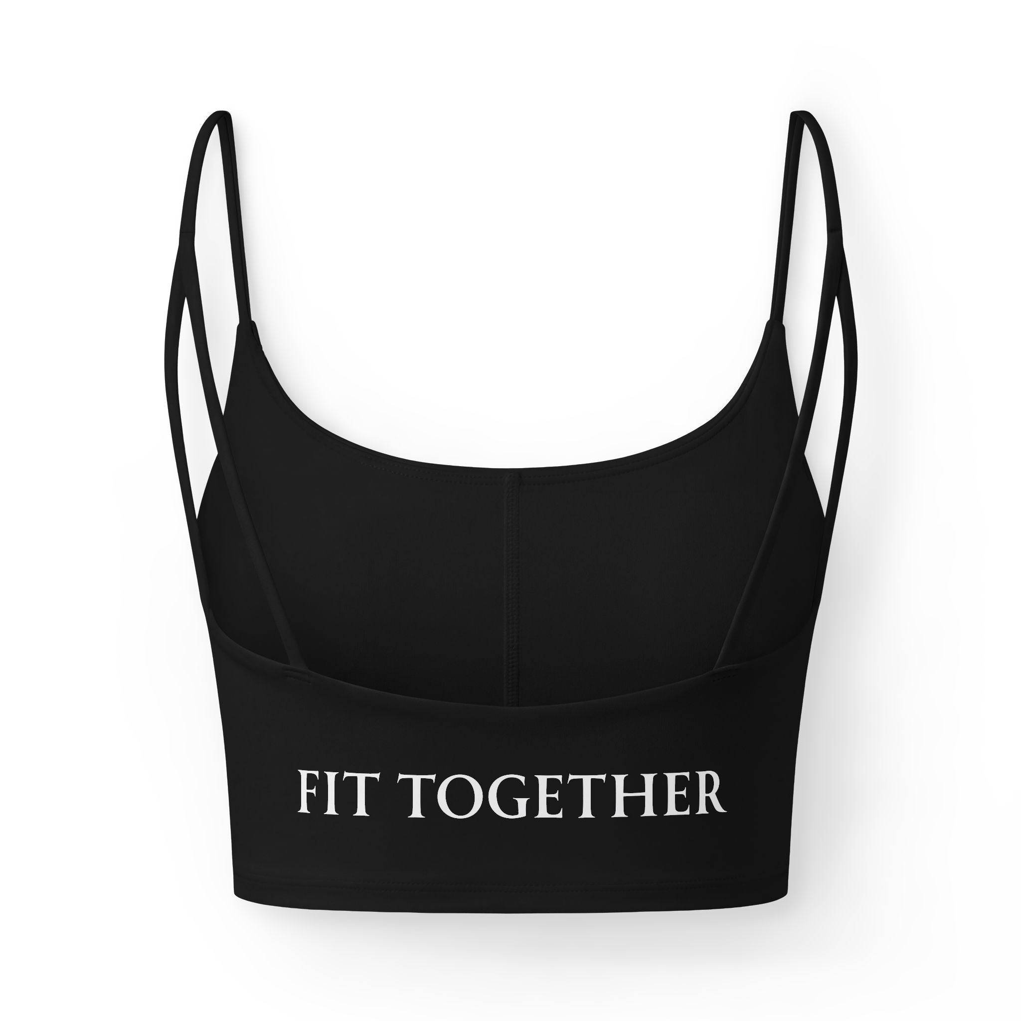 Gym Squad "Fit Together" Sports Bra — Women's Workout Crop Top